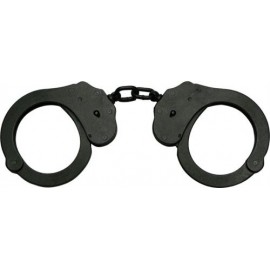 Handcuffs with chain black 5235