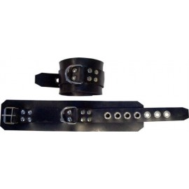 Rubber ankle restraints