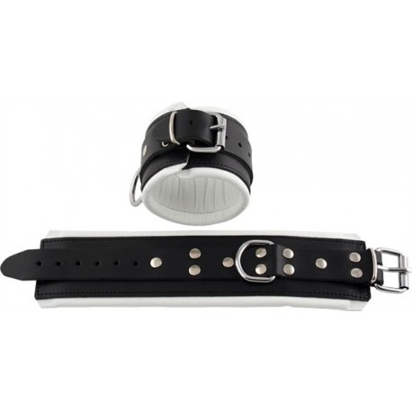 Ankle restraints white padding