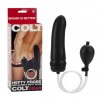 Colt Hefty Probe Inflatable Butt Plug Black dildo fallo gonfiabile in morbido lattice
