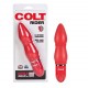 Colt Vibrating Rider Red plug dilatatore anale vibrante