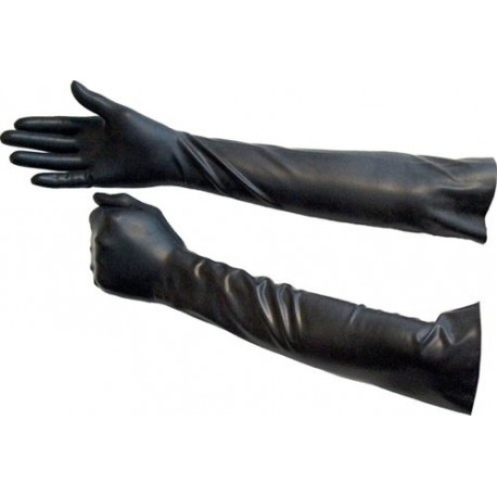 Rubber gloves elbow-lenght