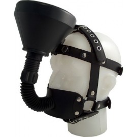 Mister B Refuel Head Harness maschera imbragatura con tazza orinatorio 