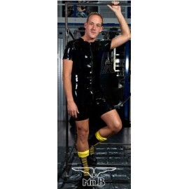 Rubber Full Body Suit with Zip tuta completa gomma