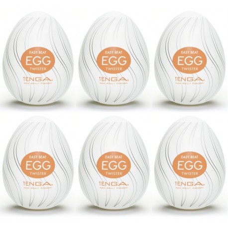Tenga EGG Spider confezione di 6 uova masturbatori ﻿