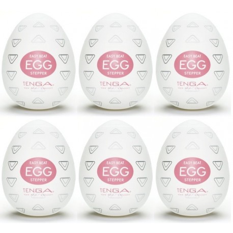 Tenga EGG Stepper confezione di 6 uova masturbatori ﻿