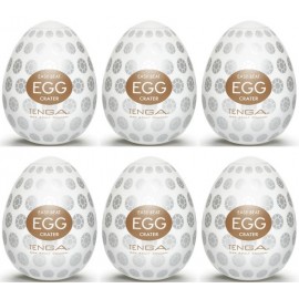 Tenga EGG Thunder confezione di 6 uova masturbatori ﻿