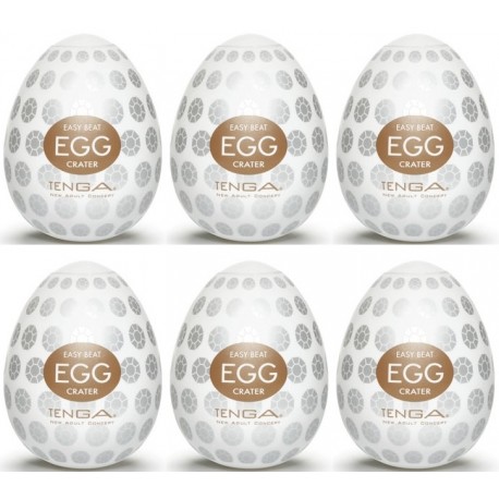 Tenga EGG Thunder confezione di 6 uova masturbatori ﻿