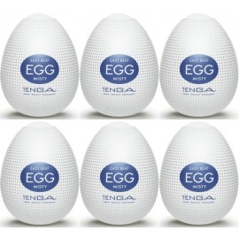 Tenga EGG Misty confezione di 6 uova masturbatori ﻿