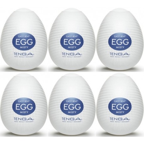 Tenga EGG Crater confezione di 6 uova masturbatori ﻿