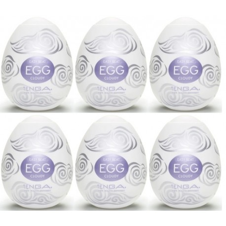 Tenga EGG Misty confezione di 6 uova masturbatori ﻿