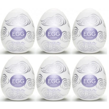 Tenga EGG Misty confezione di 6 uova masturbatori ﻿