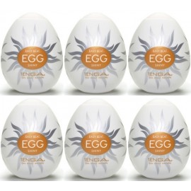 Tenga EGG Shiny confezione di 6 uova masturbatori ﻿