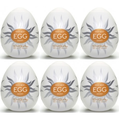 Tenga EGG Cloudy confezione di 6 uova masturbatori ﻿