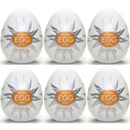 Tenga EGG Cloudy confezione di 6 uova masturbatori ﻿