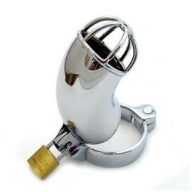Black Label Male Chastity Device Bird Cage Stainless Steel cintura di castità pene acciaio inox