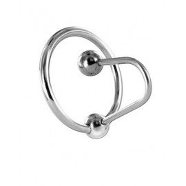 Black Label Sperm Stopper With Frenulum Stimulator With 30 mm. Ring anello per il glande con ferma sperma