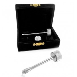 Black Label Vibrating Sound Grooved Vibe 8 mm. x 200 mm sonda vibrante dilatatore uretra 
