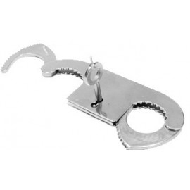 Black Label Stainless Steel Aligator Adjustable Nipple Clamps strizza capezzoli regolabili