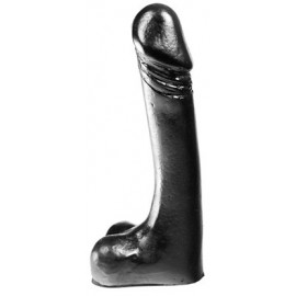 Dark Crystal Frans Dildo Black fallo realistico vinile nero