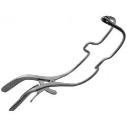 Black Label Stainless Steel Mouth Gag divaricatore bocca