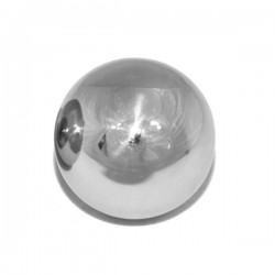 Black Label Screw On Off Ball 50 mm. For Shafter Ring sfera anal toy in acciaio inox 50 mm. da abbinare a (132868-DU)