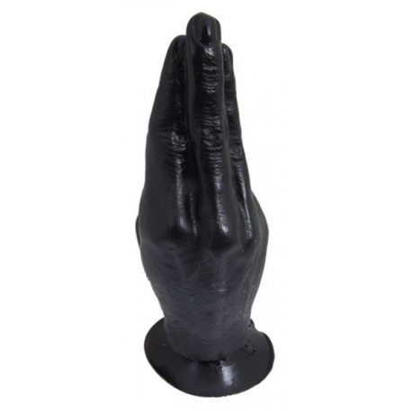 BP Hand Black 21 cm. mano fist dildo plug dilatatore anale nero