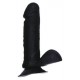 BP Dong With Balls Black 15 cm. dildo fallo realistico nero