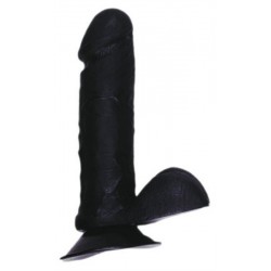 BP Dong With Balls Black 15 cm. dildo fallo realistico nero