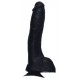 BP Dong With Balls Ultimate Black 23 cm. dildo fallo realistico nero
