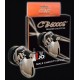 CB-6000 Chastity Cage Chrome 82.5 mm. x 35 mm. gabbia large castità pene in policarbonato