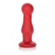 Colt Jumbo Probe Red plug dilatatore anale in silicone resistente con ventosa