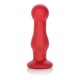 Colt Jumbo Probe Red plug dilatatore anale in silicone resistente con ventosa