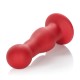 Colt Jumbo Probe Red plug dilatatore anale in silicone resistente con ventosa