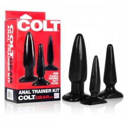 Colt Anal Trainer Kit 3 di 3 plugs dilatatori anali con 3 differenti misure