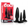 Colt Anal Trainer Kit di 3 plugs dilatatori anali con 3 differenti misure