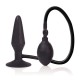 Colt Pumper Plug Medium Black plug dilatatore anale gonfiabile in silicone