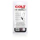 Colt Adjustable 3 Snap Leather Strap cockring 3 clips pelle morbida elastica di alta qualità rivetto "COLT" 