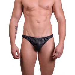 Mister B String Slip tanga perizoma leather pelle