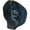 Mister B Leather Double Faced Hood maschera doppio uso chiusa o aperta leather pelle