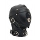 Mister B Heavy Duty Hood maschera complessa pelle leather robusta