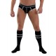 Mister B URBAN Football Socks with Pocket Black calzettoni con piccolo taschino interno