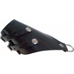 Mister B Parachute With 2 Buckles And D-Ring ball stretcher leather in pelle