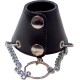 Mister B Parachute Plain With Chains ball stretcher leather in pelle