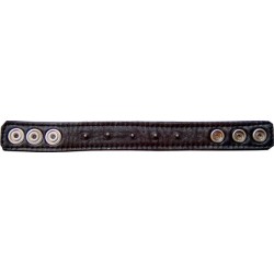 Mister B cockstrap dull pins cockring leather pelle con puntine arrotondate in metallo