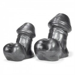 Oxballs Brute 1 Medium Ass Plug Smoke tunnel in silicone fumo