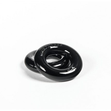 Zizi Top 2 Black Cockring & Ballstretcher nero estensibili