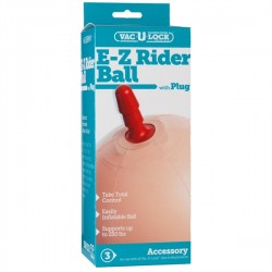 Vac-U-Lock EZ Rider Ball With Plug White sfera gonfiabile