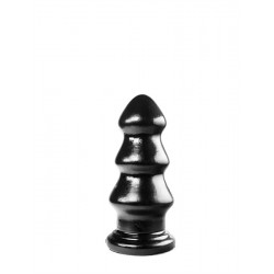 Dark Crystal Rimme Butt Plug Black dilatatore XL anale nero