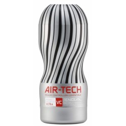 Tenga Reusable Air Tech Vacuum Cup VC Ultra Silver masturbatore